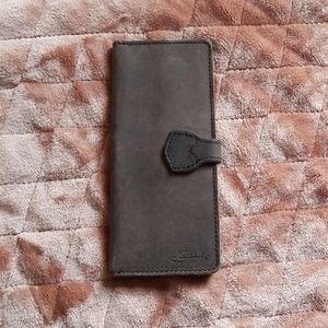 Saddleback leather slim wallet